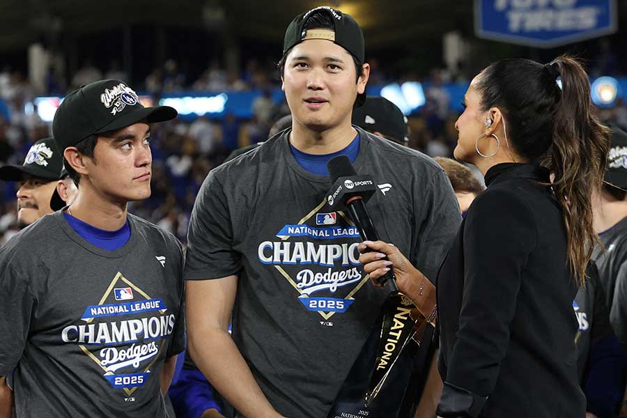 ドジャースの大谷翔平【写真：ロイター】