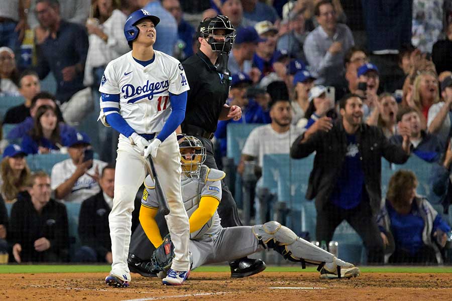 ドジャースの大谷翔平【写真：ロイター】