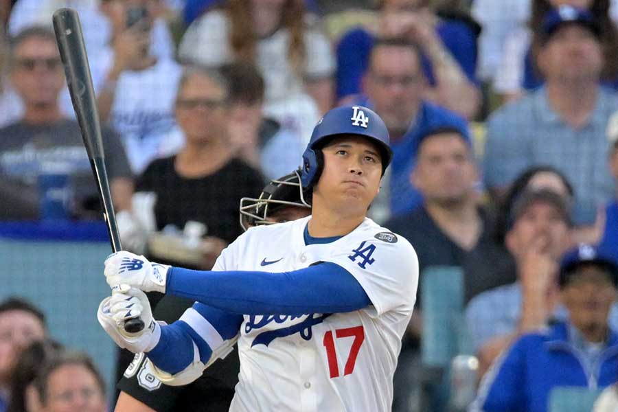 ドジャースの大谷翔平【写真：ロイター】