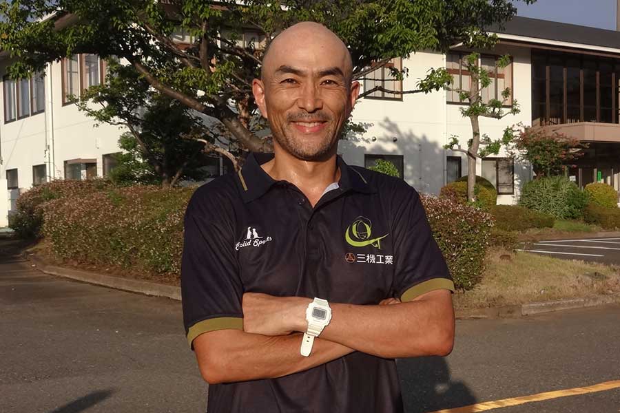 デフラグビー日本代表の柴谷晋HC【写真：吉田宏】