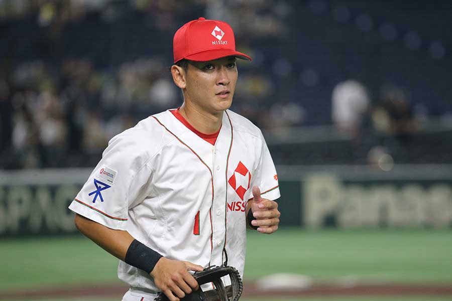 立大から日本生命に進んだ山田【写真:羽鳥慶太】