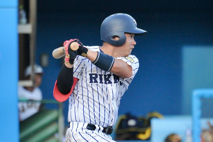立教大の山形球道【写真:羽鳥慶太】