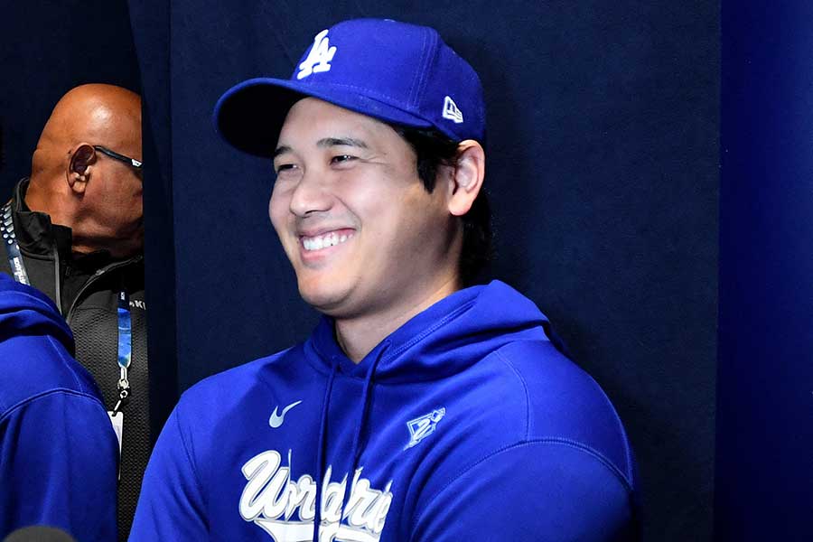ドジャースの大谷翔平【写真：ロイター】