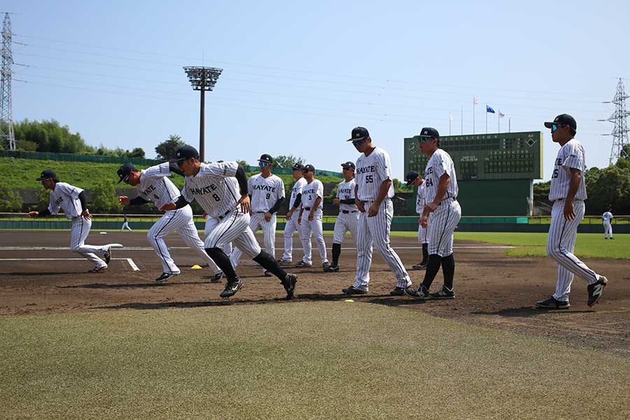 今ドラフトで指名のなかったくふうハヤテからも、韓国に飛び出す選手が出る?【写真:羽鳥慶太】