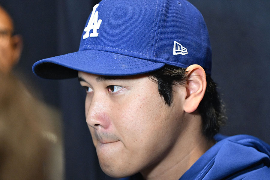 ドジャースの大谷翔平【写真：ロイター】