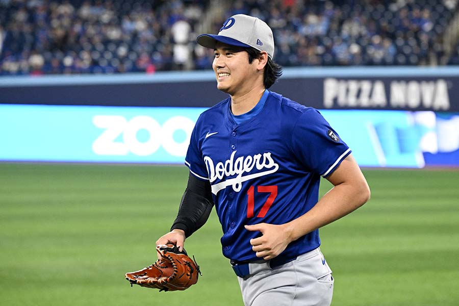 ドジャースの大谷翔平【写真:ロイター】