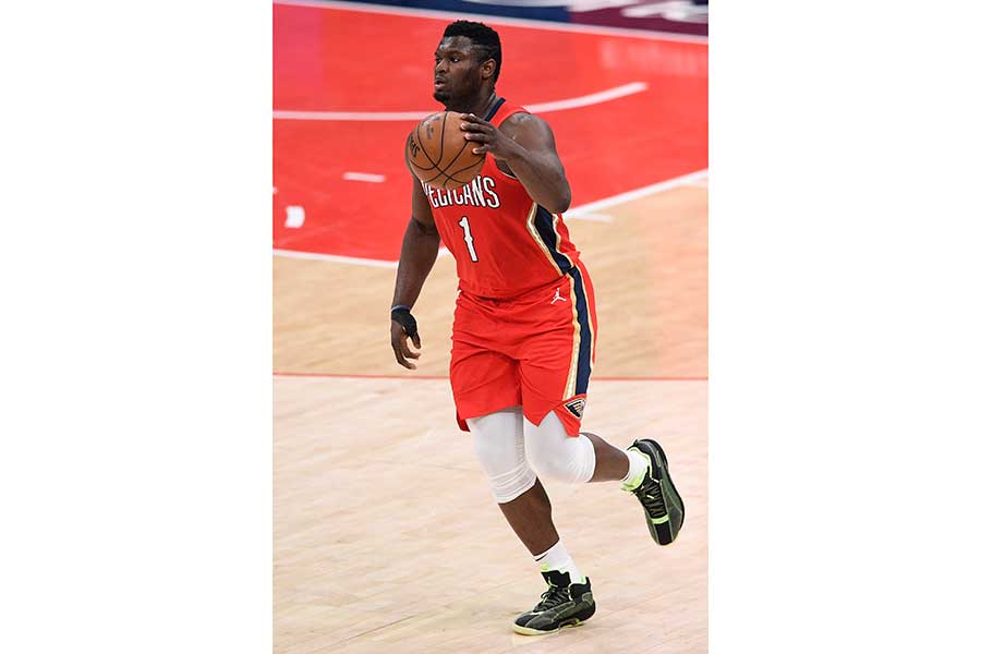 ザイオン・ウィリアムソン（撮影は2021年）【写真：AP/アフロ】