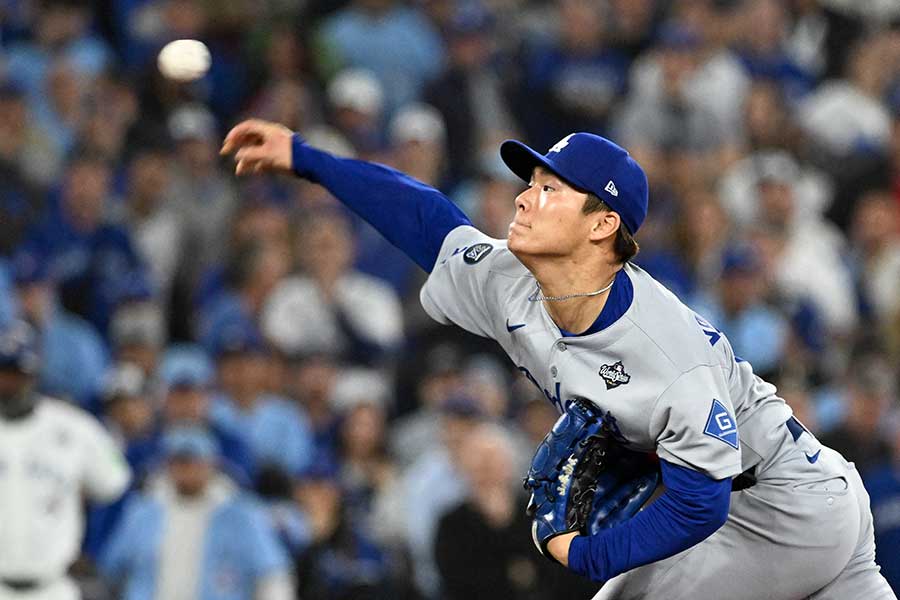 9回1失点と快投したドジャースの山本由伸【写真:ロイター】