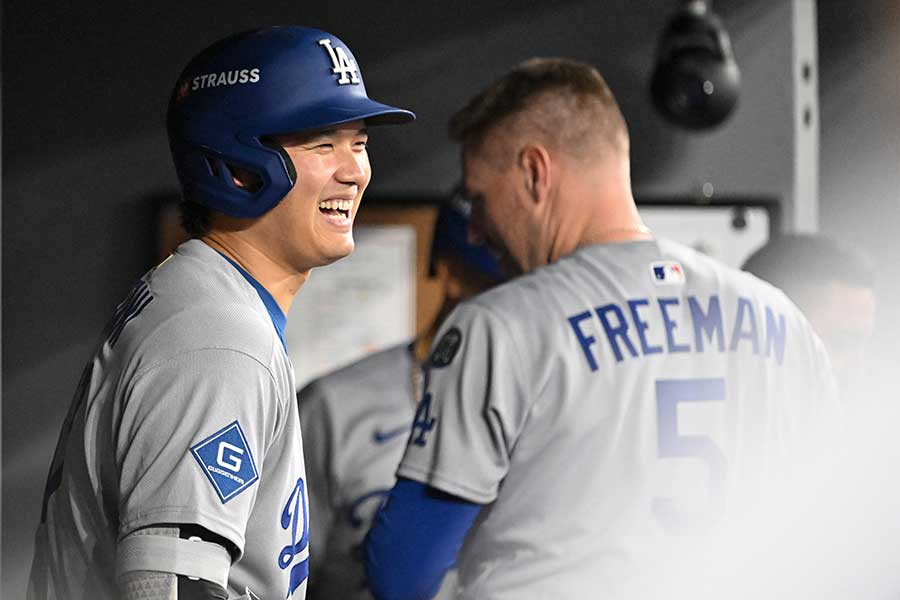 ドジャースの大谷翔平【写真:ロイター】