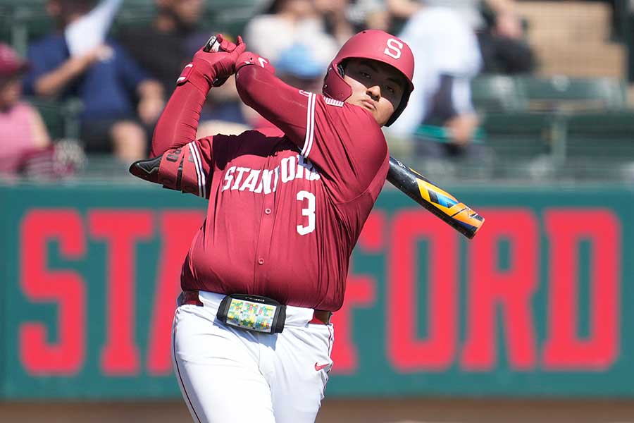 スタンフォード大の佐々木麟太郎【写真：AP/アフロ】