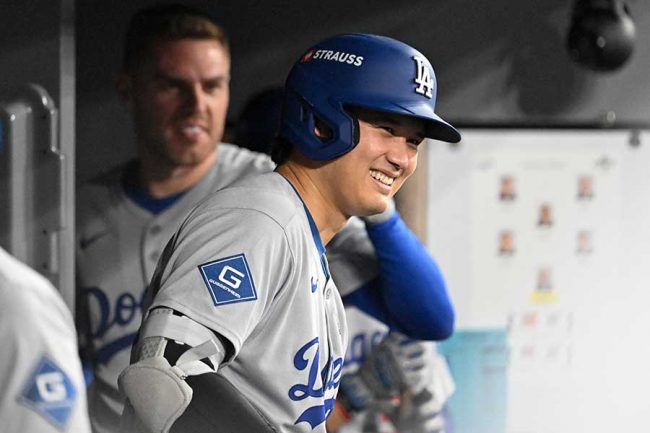 大谷翔平、塁上ライバルとの会話内容が判明 仲良しゲレーロJr.「彼は