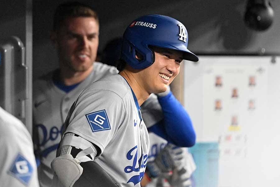 ドジャースの大谷翔平【写真：ロイター】