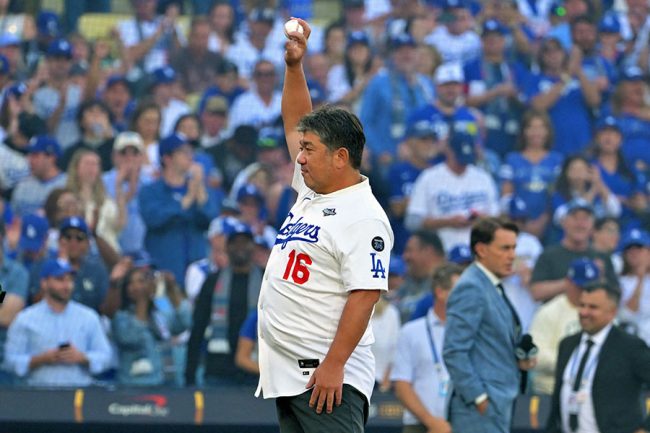 ドジャース試合前に「涙がこみ上げてくる」 実現した共演に列島感動