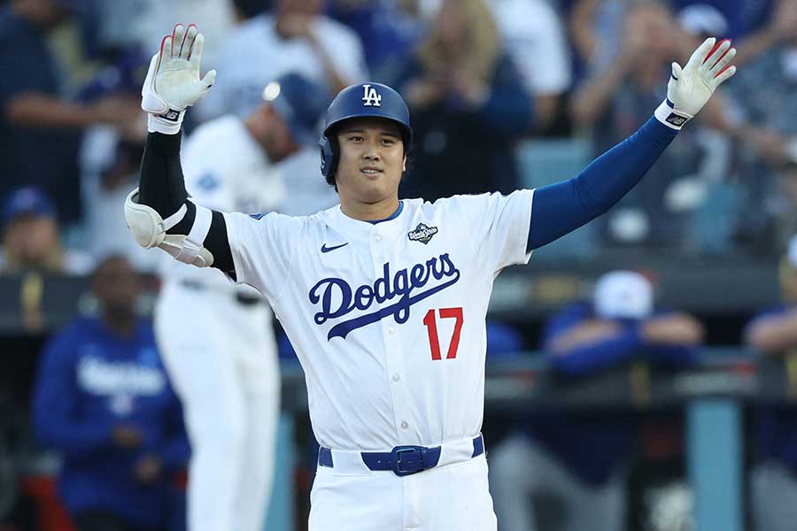 ドジャースの大谷翔平【写真：ロイター】