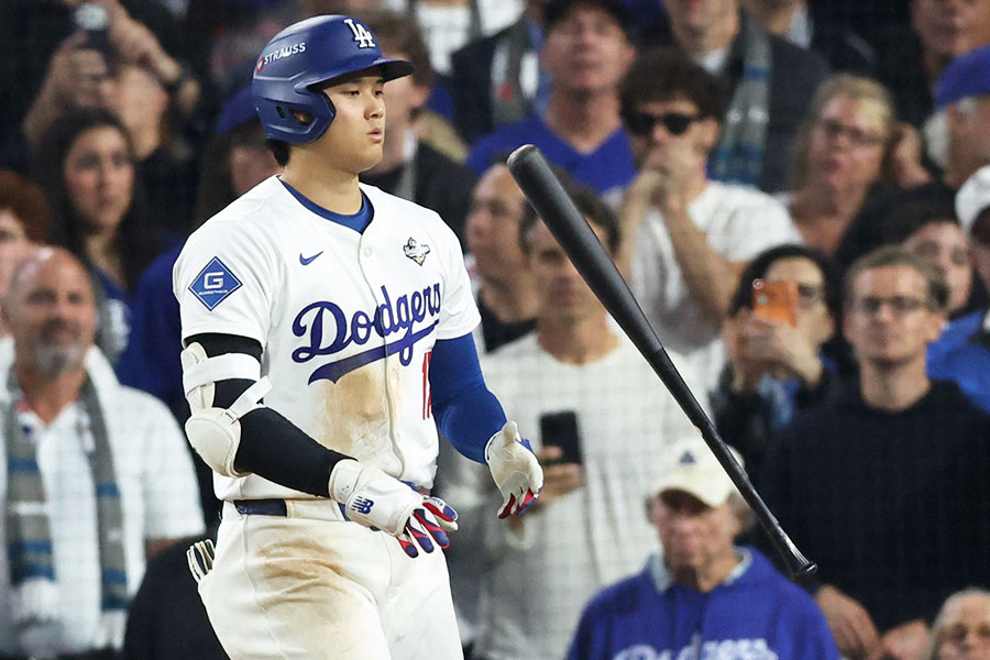 敬遠をされたドジャースの大谷翔平【写真：ロイター】