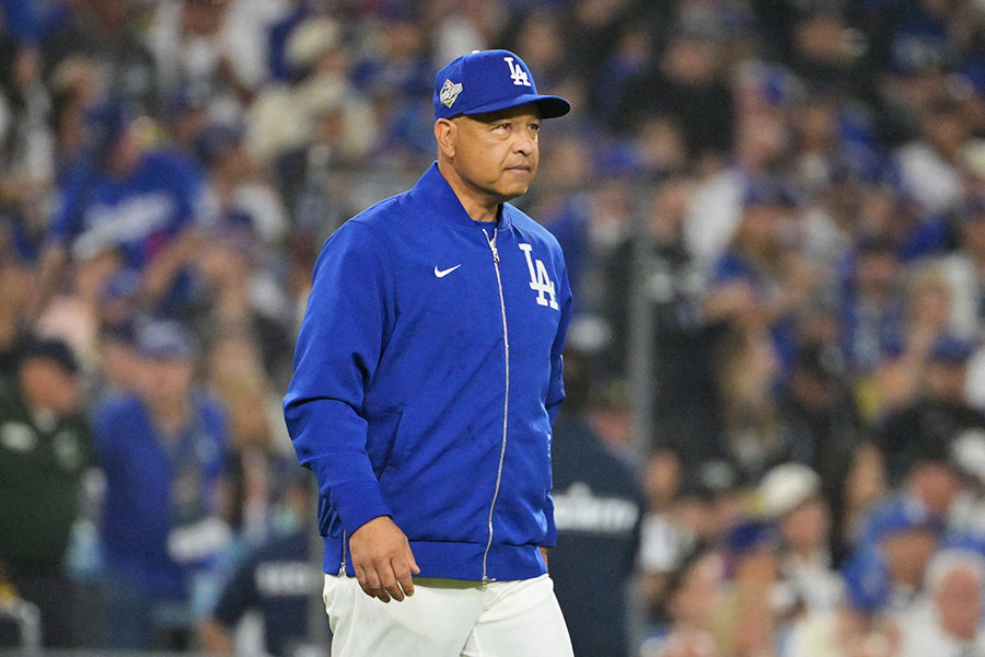 ドジャースのロバーツ監督【写真:ロイター】