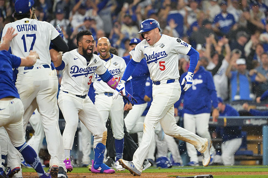 ドジャース【写真：ロイター】