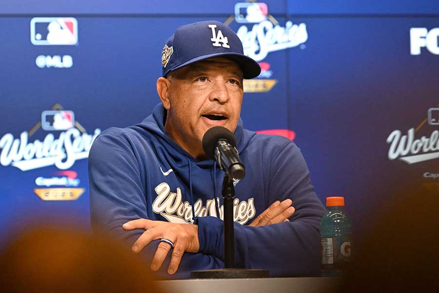 ドジャースのデーブ・ロバーツ監督【写真：ロイター】