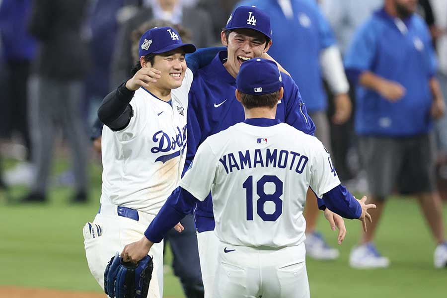 ドジャースの山本由伸【写真：ロイター】