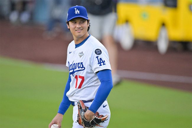 世界一から1週間…大谷翔平のユニに変化「これ欲しい」 MLB公式の発表に