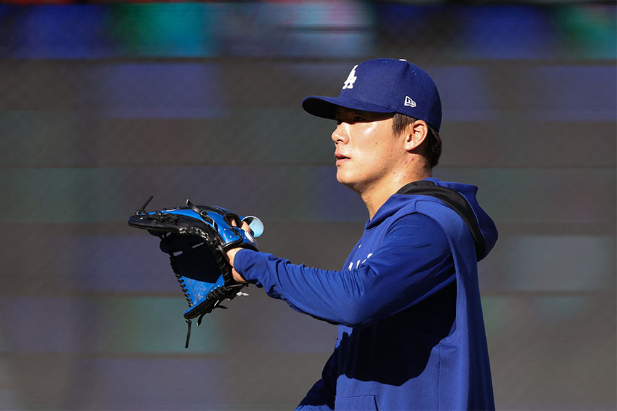 ドジャースの山本由伸【写真:ロイター】