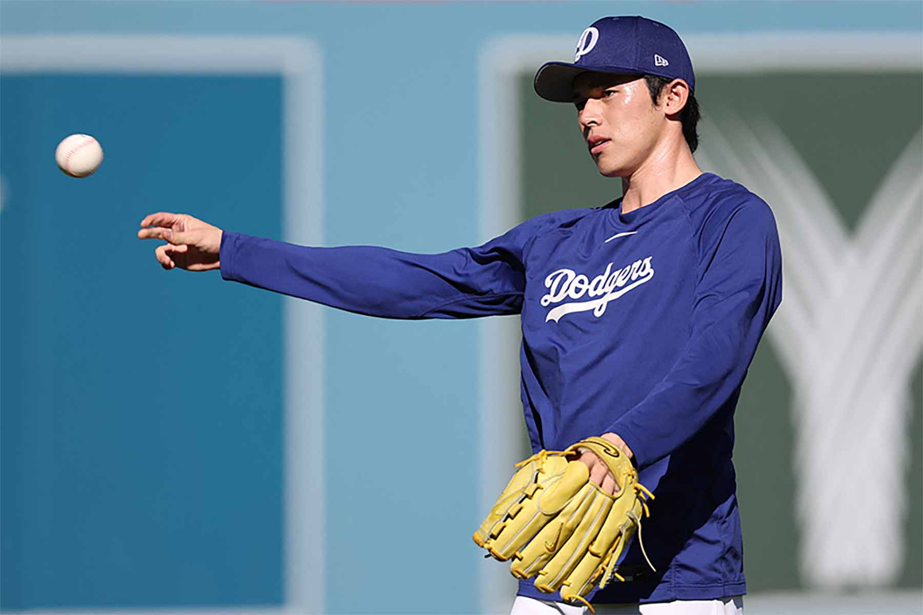 ドジャースの佐々木朗希【写真：ロイター】