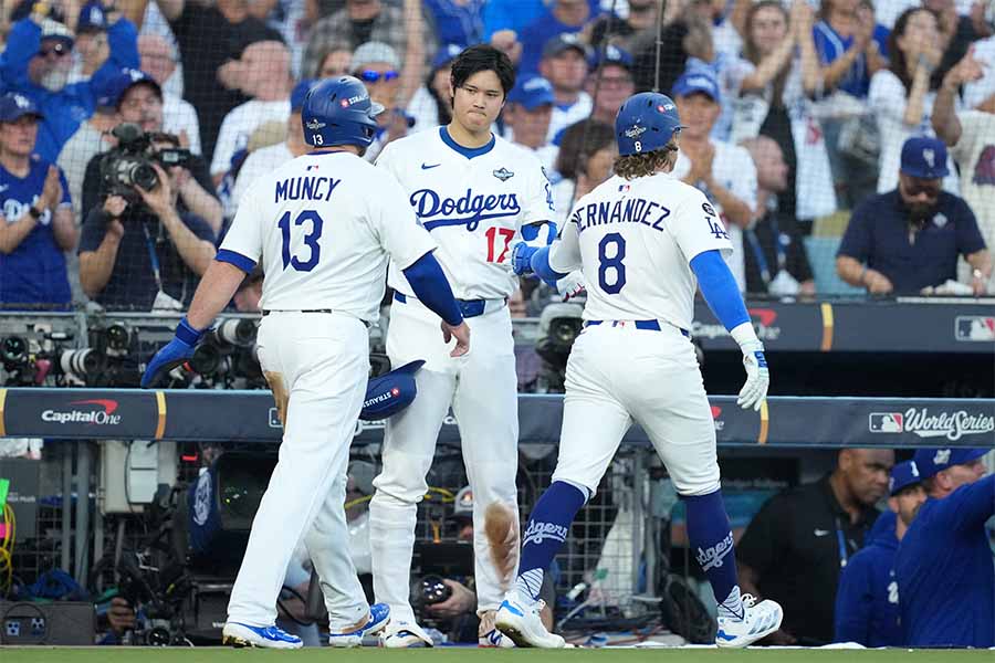 ドジャースの大谷翔平【写真：ロイター】