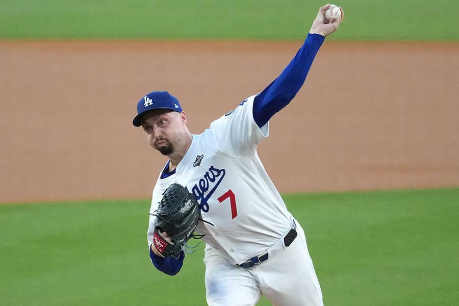 ドジャースのブレイク・スネル投手【写真：ロイター】