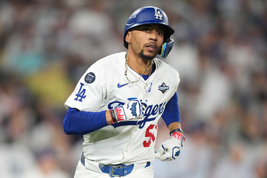 ドジャースのムーキー・ベッツ【写真：Imagn/ロイター/アフロ】