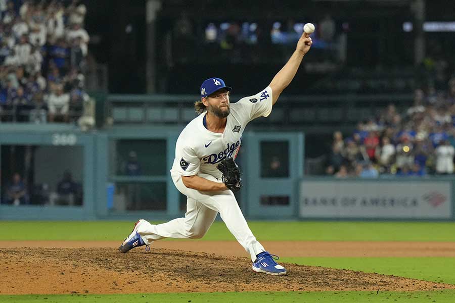 ドジャースのクレイトン・カーショー【写真：ロイター】