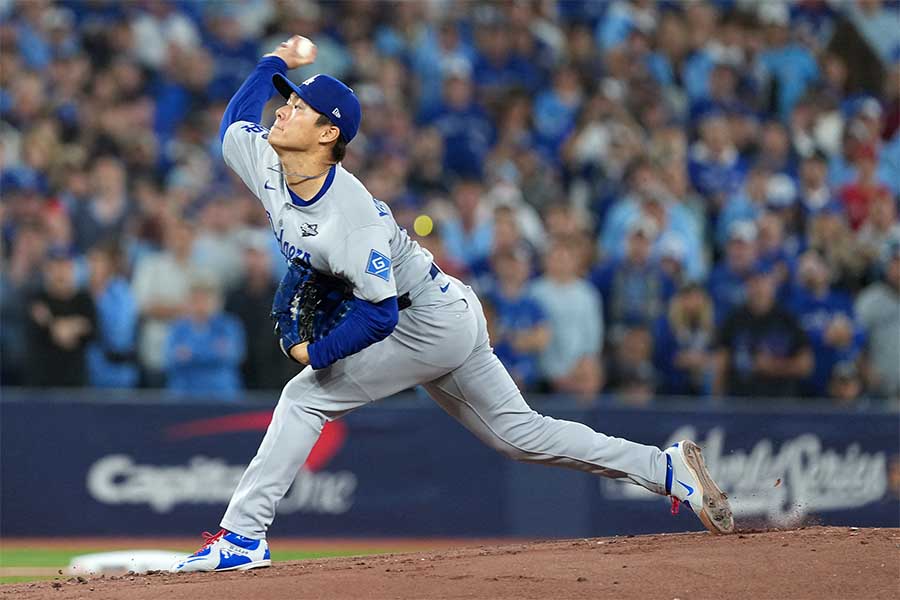 ドジャースの山本由伸【写真：ロイター】