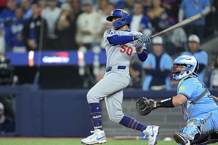 ドジャースのムーキー・ベッツ【写真：ロイター】