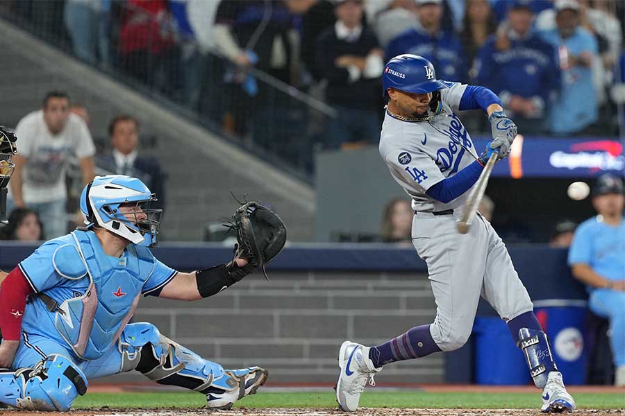 ドジャースのムーキー・ベッツ【写真：ロイター】