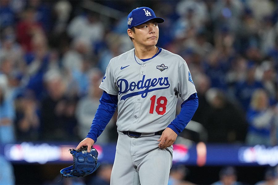 ドジャースの山本由伸【写真：ロイター】