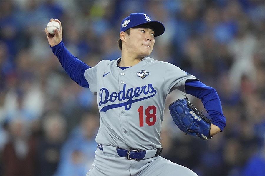 ドジャースの山本由伸【写真：ロイター】