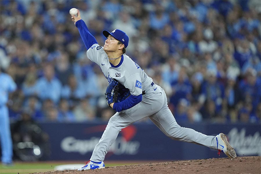 ドジャースの山本由伸【写真：ロイター】