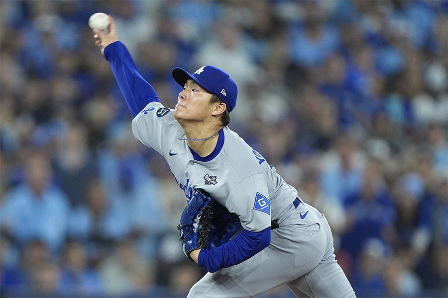 ドジャースの山本由伸【写真：ロイター】