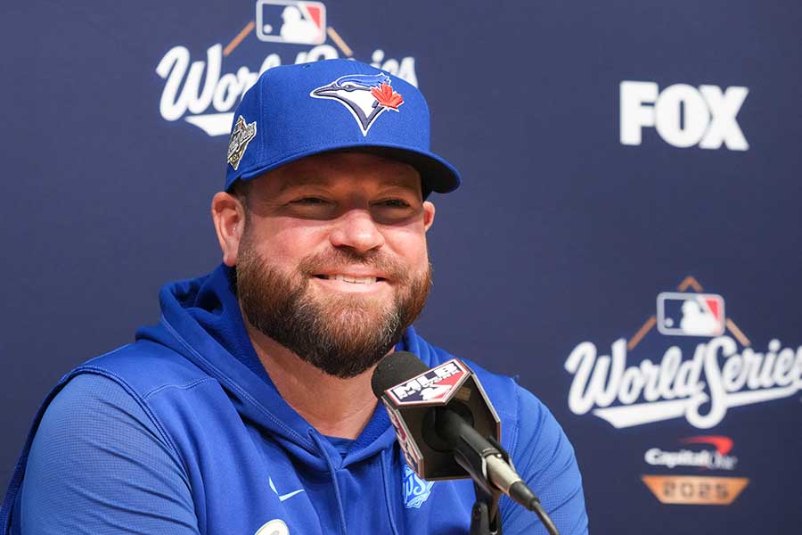 ブルージェイズのジョン・シュナイダー監督【写真:ロイター】