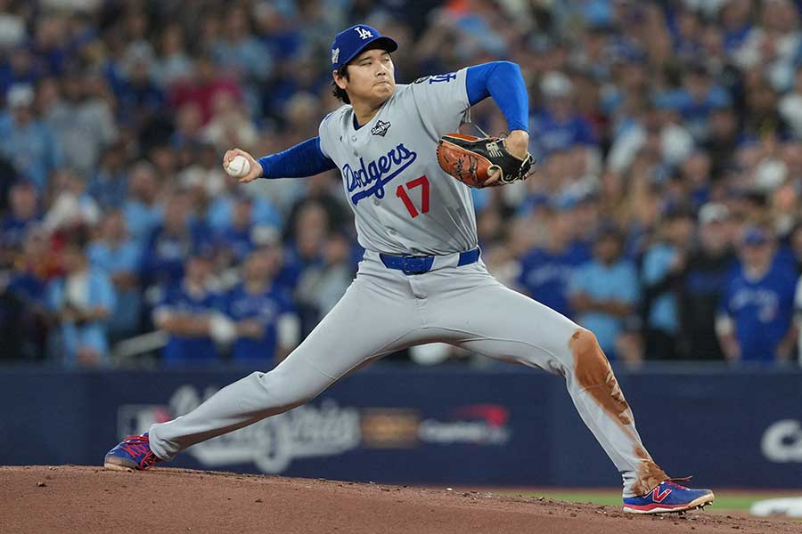 ドジャースの大谷翔平【写真：ロイター】