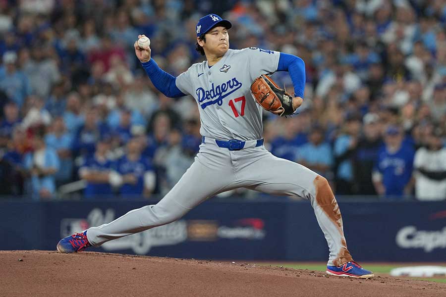 ドジャースの大谷翔平【写真：ロイター】
