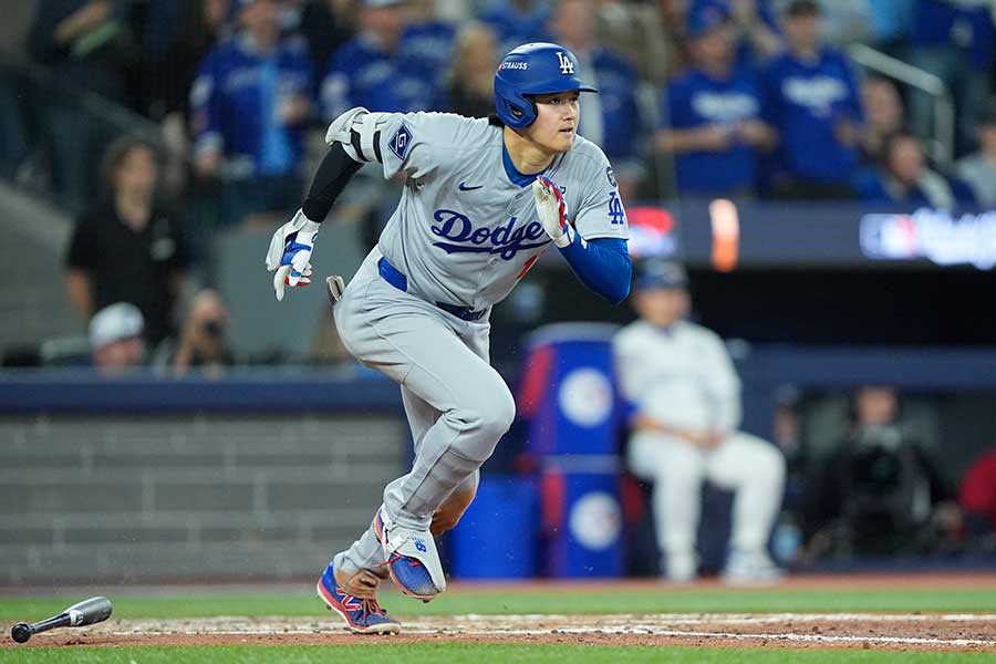 WS第7戦に先発登板したドジャースの大谷翔平【写真：ロイター】
