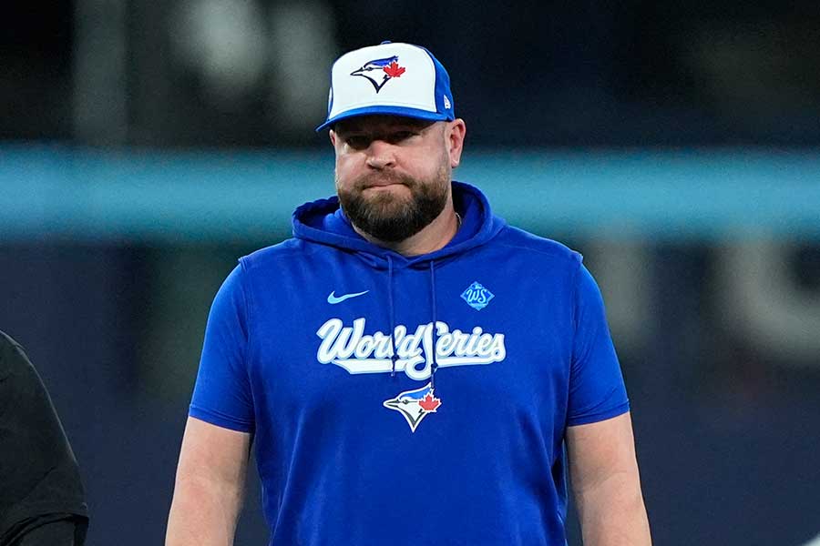 ブルージェイズのジョン・シュナイダー監督【写真:ロイター】