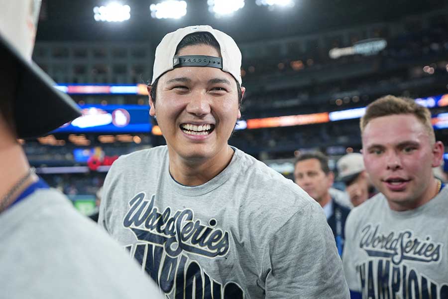 ドジャースの大谷翔平【写真：ロイター】