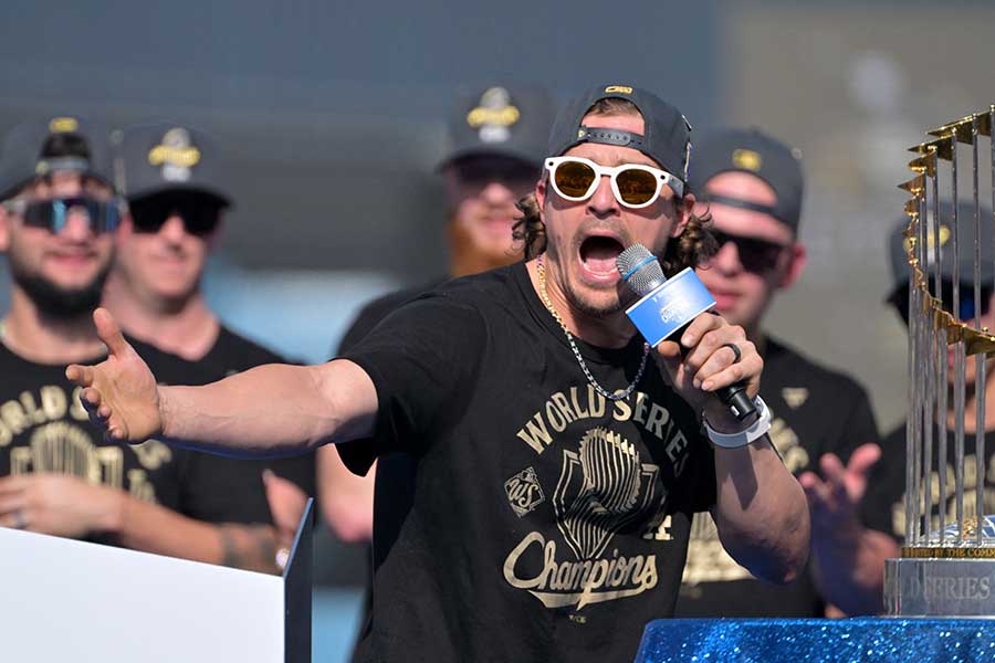 ドジャースの“キケ”ことエンリケ・ヘルナンデス【写真:ロイター】