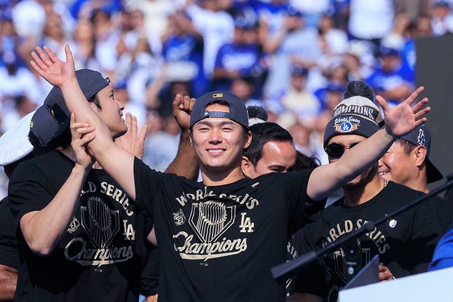 ドジャースの山本由伸【写真:ZUMA Press/アフロ】