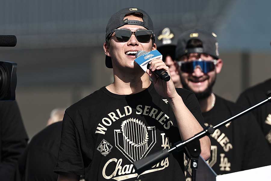 ドジャースの山本由伸【写真：ロイター】