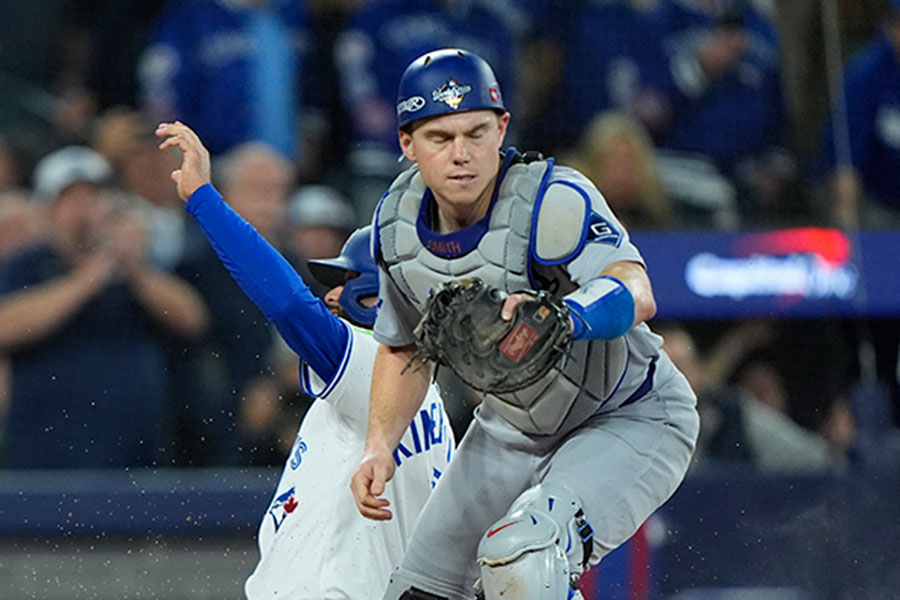 ドジャースのウィル・スミス【写真：ロイター】