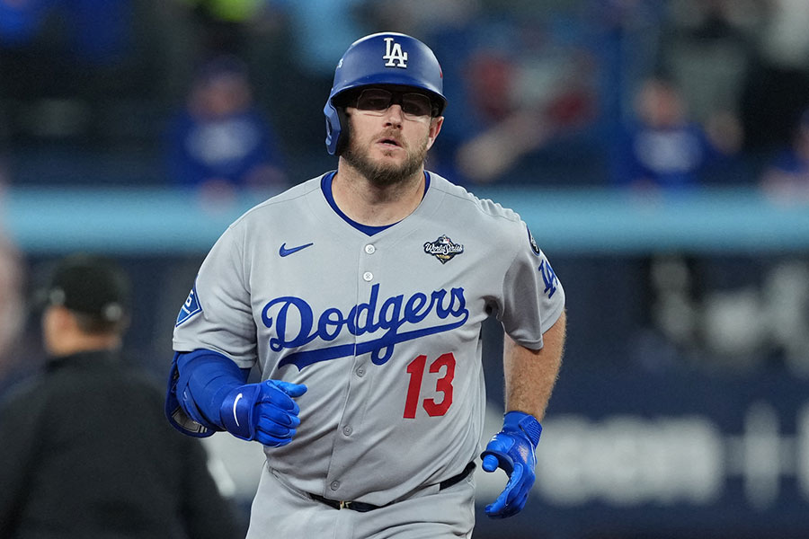 ドジャースのマックス・マンシー【写真:ロイター】