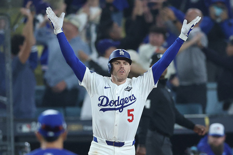 ドジャースのフレディ・フリーマン【写真:ロイター】