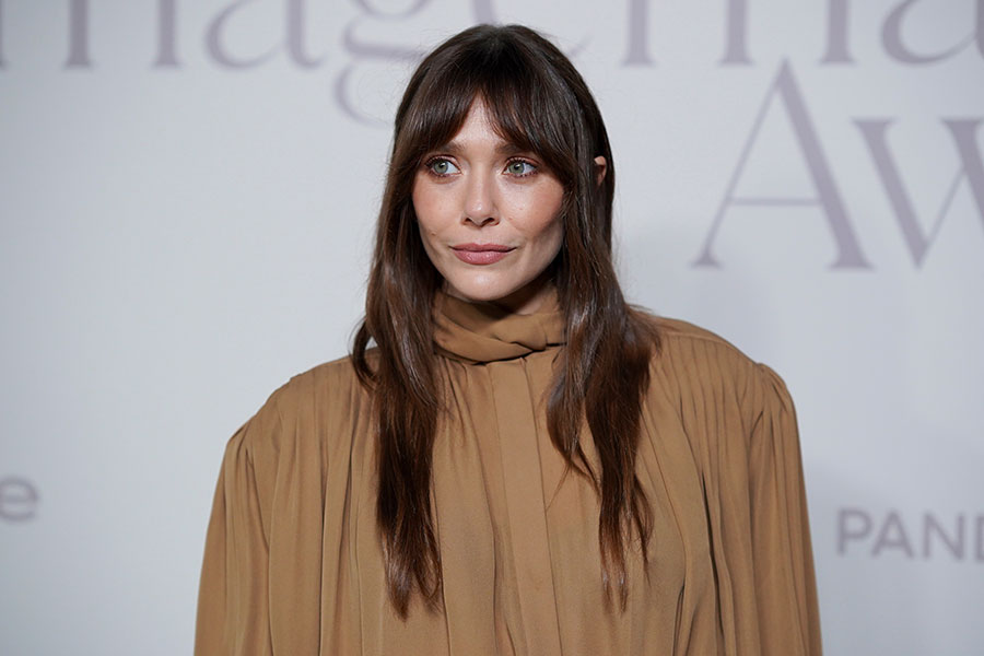 ハリウッド女優のエリザベス・オルセン【写真：AP/アフロ】